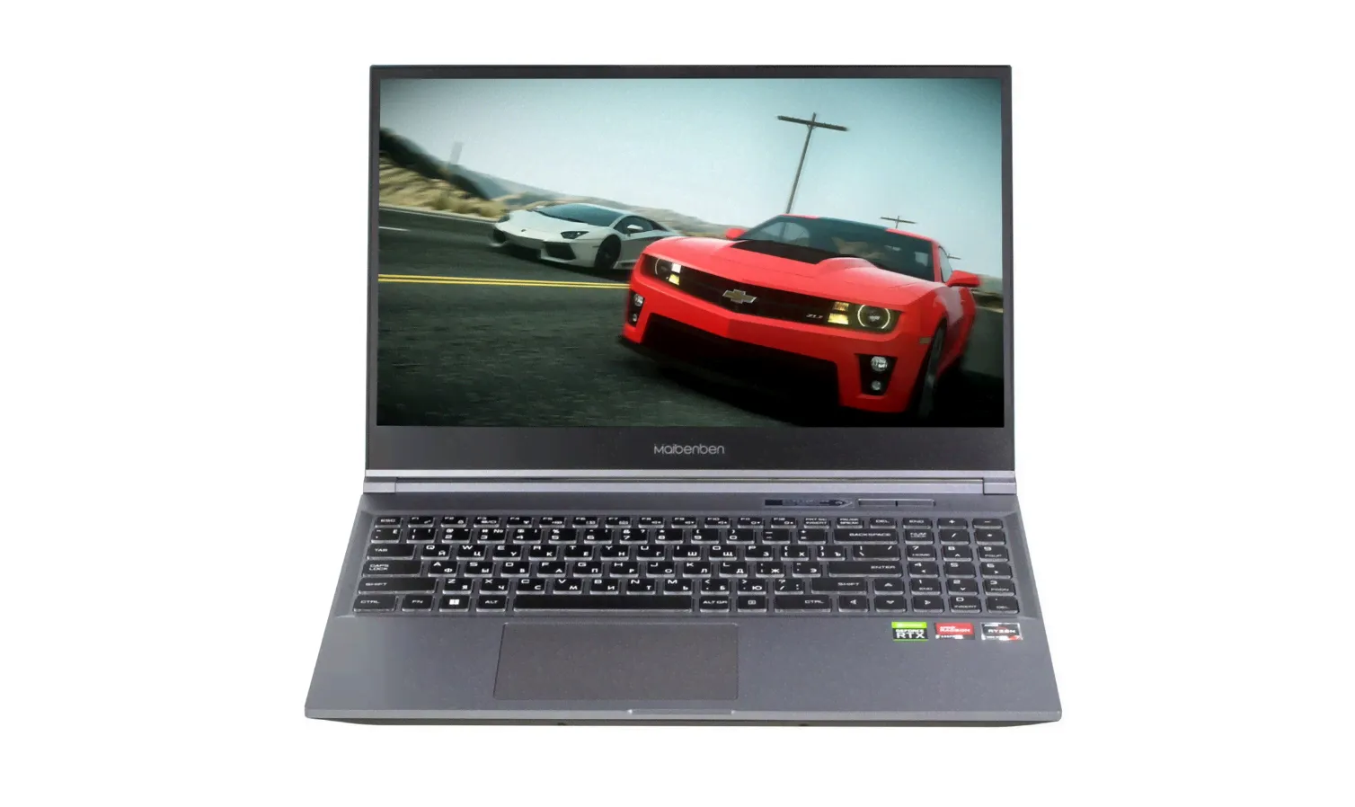 Ноутбук Maibenben X558 X558FSFCLGRE0 15,6" FHD IPS 144Hz/R7-5800H/8Gb/512Gb SSD/RTX 3060 6Gb/Linux/