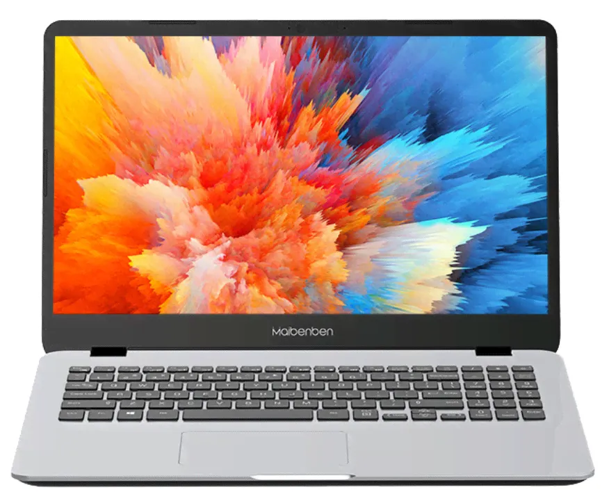 Ноутбук Maibenben M545 Ryzen R5-4500U/16Gb/512Gb SSD/UMA/15,6" FHD IPS/Linux/Silver