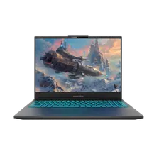 16" Ноутбук Maibenben X16A-R77446, 1920x1200, IPS, AMD Ryzen 7 7435H, RAM 16 ГБ, SSD 512 ГБ, GeForce RTX - 8 ГБ, Linux, серый