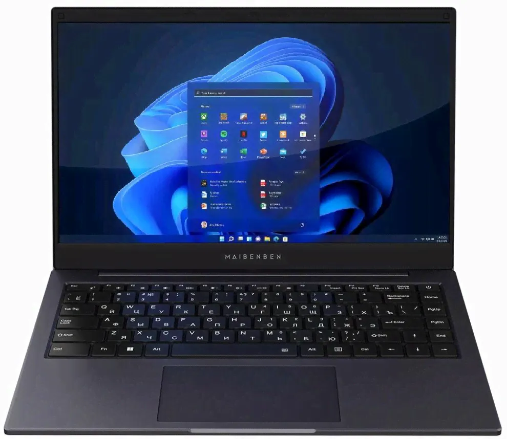 Maibenben S14A-R545UM Dark Blue {14" IPS FHD/Ryzen 5 Pro 4650U/8Gb/512Gb SSD/Linux}