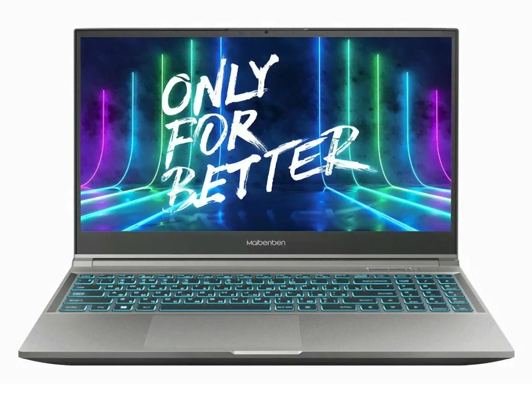 Ноутбук Maibenben 15.6" X565 AMD R5-6600H/16Gb/512SSD/4GbRTX3050/Linux/IPS/FHD/144Hz/Grey/X565FSFALGRE0-0